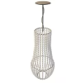 Crystal chandelier 3d model