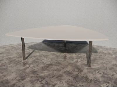 Modern flower a few triangle a few side a few 3d model