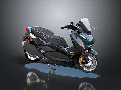 Motorcycle Two-wheeled Motorcycle Cross-country Motorcycle Road Race Motorcycle Motor Vehicle Transport 3d model