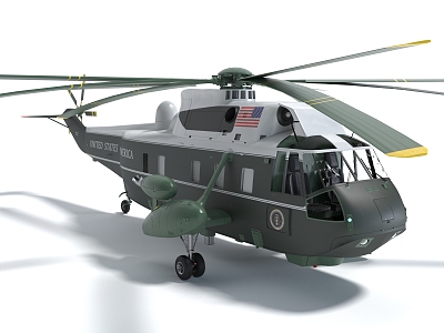 Style Helicopter Aircraft Transport 3d model