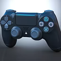 modern gamepad wireless gamepad game console accessories 3d model