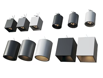 Modern Downlight Spotlight 3d model