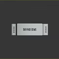 Spice Crackers In Silver Rectangular Box With Shiny Surface And Brand Name Text