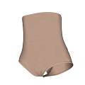 Beige High Waisted Shapewear Underwear With Comfortable Slimming Design And Soft Fabric