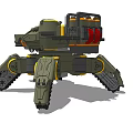 Modern Robots 3d model