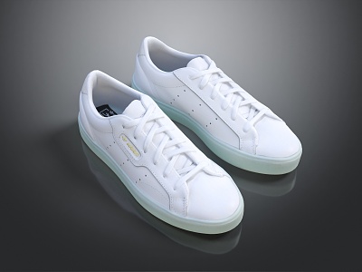 Modern Shoes Adidas Travel Shoes 3d model