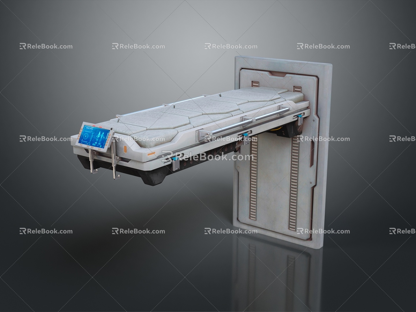 Science Fiction Door Steel Door Science Fiction Door Science Fiction Entrance Door Science Fiction Entrance Future Door Security Door Password Door 3d model