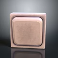 Modern Electronic Device Panel With Square Design And Smooth Light Surface