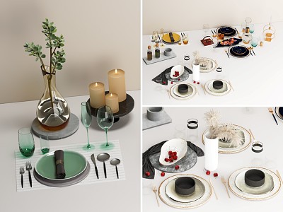 Modern Tableware Kitchen Tableware model