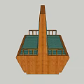 Wooden Public Chair With Green Seats Two Seats And Central Divider Design