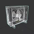 Air Cooler Fan With Metal Body Grille Design And Vertical Stand Structure
