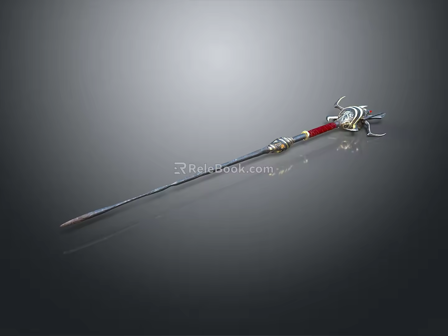 Scepter Ancient Scepter Cane Ancient Scepter Magic Scepter Metal Scepter Classical Scepter Magic Scepter 3d model