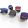 Colorful Uniform Caps In Different Colors And Styles For Daily Use