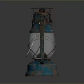 Kerosene Lamp Vintage Oil Lamp Vintage Kerosene Lamp Oil Lamp Gasoline Lamp Miner's Lamp Medieval Miner's Lamp Vintage Miner's Lamp 3d model
