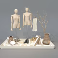 Modern Window Winter Window 3d model