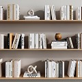 Books Books Books Magazines Ornaments Books Newspapers 3d model