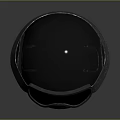 Dark Colored Safety Helmet With Attached Goggles Durable Strap And Comfortable Fit