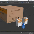 Medical Supplies Packaging Carton Box With Glass Vial And Product Boxes