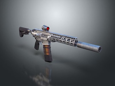 modern rifle semi-automatic rifle combat rifle battle rifle model