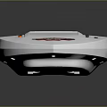 Thunder 10 White Electronic Device With Display Screen And Control Buttons