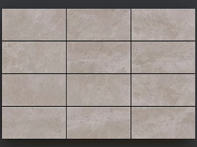 Beige Textured Tiles Grid Structure For Modern Building Components Design 3d model