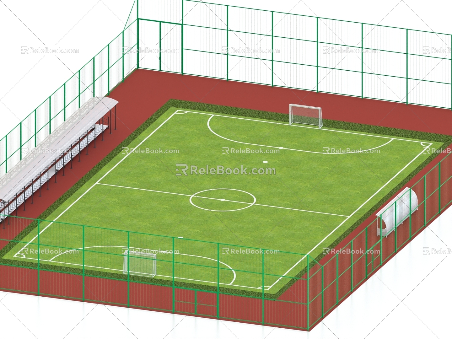 Football Stadium 3d model