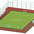 Football Stadium 3d model