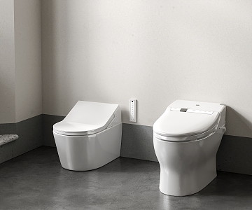 Modern Toilet Smart Toilet 3d model