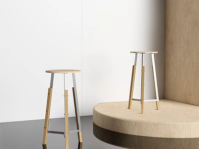 Modern Bar Stool Bar Stool 3d model