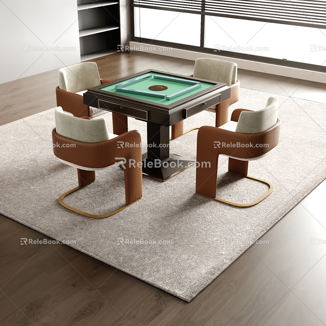 Mahjong Table Mahjong Table 3d model