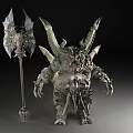 Monster Monster Magic NPC Demon 3d model