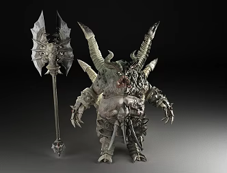 Monster Magic NPC Demon 3d model