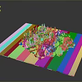 Game Environment Game Scene Fairy Tale Scene Fairy Tale Magic Scene Magic Item Fantasy Scene 3d model