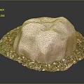 Rock Block Rock Block Rock Specimen Boulder Big Stone Block Rock Stratum Rock Stratum Rock Stratum Rock 3d model