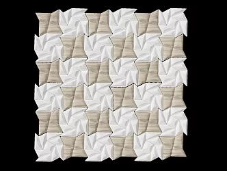 Modern Wall Modeling Texture Wall 3d model