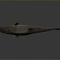 Realistic Fish Sculpture With Intricate Scales And Lifelike Fin Details