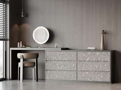 Modern Italian Dresser 3d model