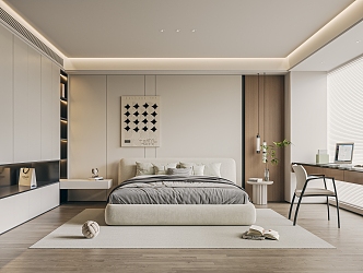 Modern Bedroom 3d model