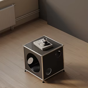 Modern Bedside Cabinet 3d model