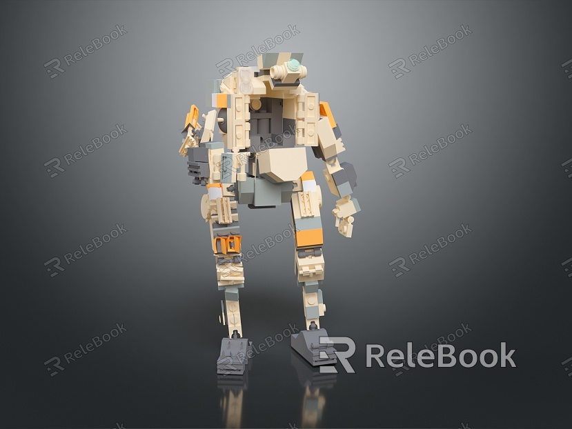 Mech Warrior Mech Soldier Machine Battlearm Mechanical Battlearm Machine Fighter Robot model