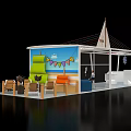 Modern Public Office Space With Open Layout Collaborative Workstations And Natural Lighting
