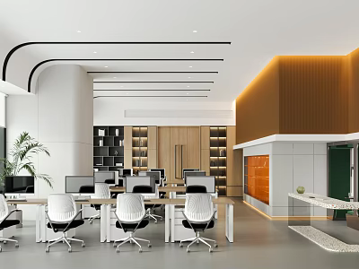 Office Space 3d model