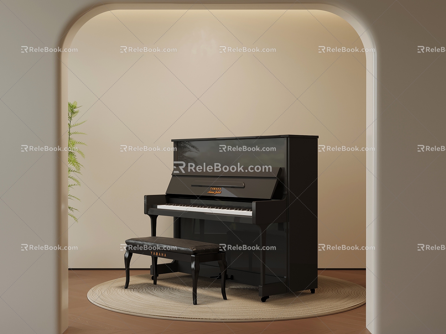 Piano 3d model