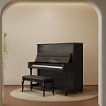 Piano 3d model