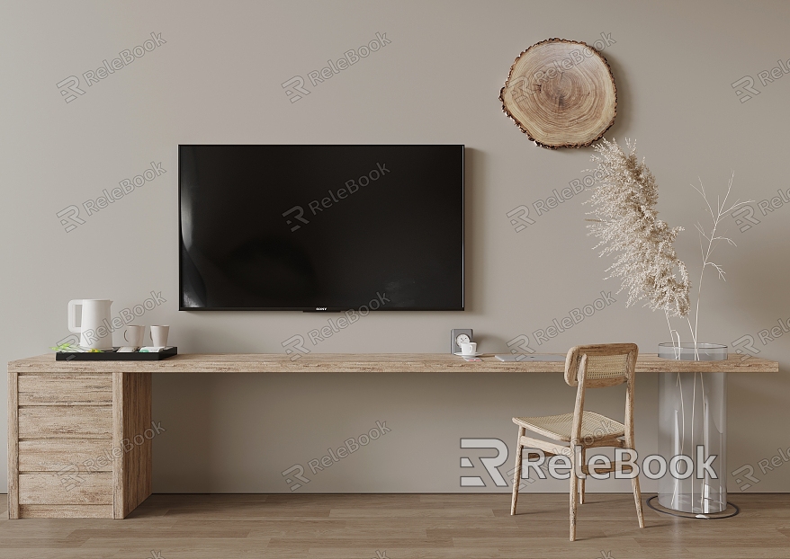 Room TV Cabinet Tea Cabinet Desk model