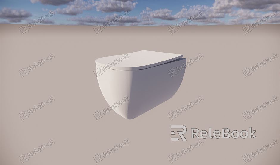 Modern Toilet Standard Wall-mounted Toilet Paper Towel Cup Toilet Seat model