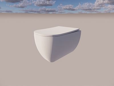 Modern Toilet Standard Wall-mounted Toilet Paper Towel Cup Toilet Seat model