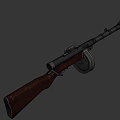 submachine gun 3d model