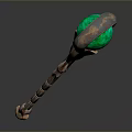 Scepter Ancient Scepter Cane Ancient Scepter Magic Scepter Metal Scepter Classical Scepter Magic Scepter 3d model