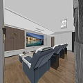 Elegant SPA Sauna Interior With Comfortable Massage Chairs Stone Walls And Wooden Floors